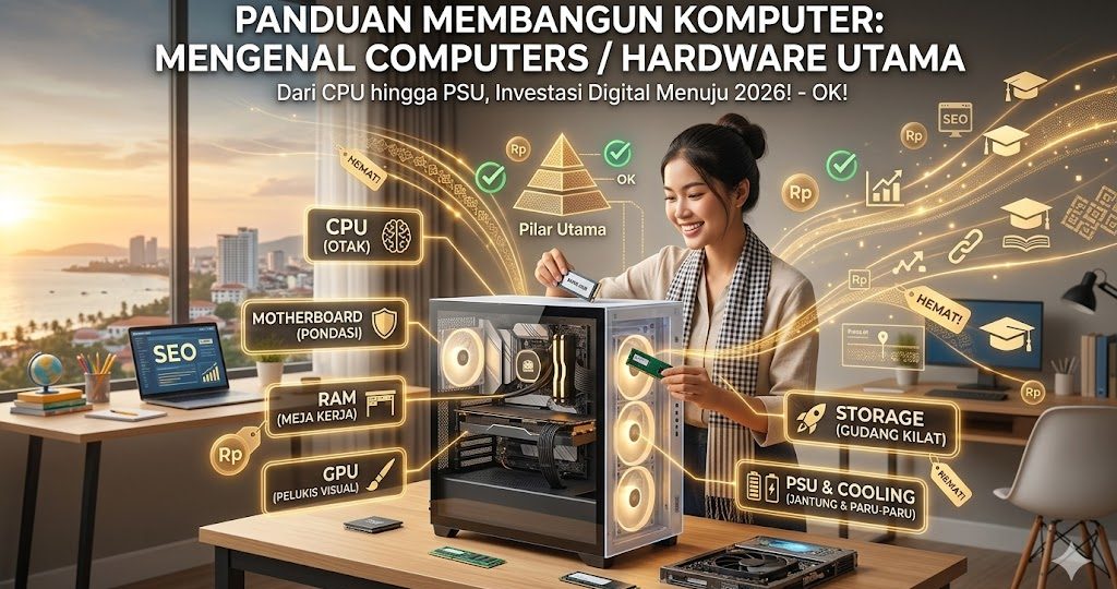 Panduan Membangun Komputer: Mengenal Computers / Hardware Utama