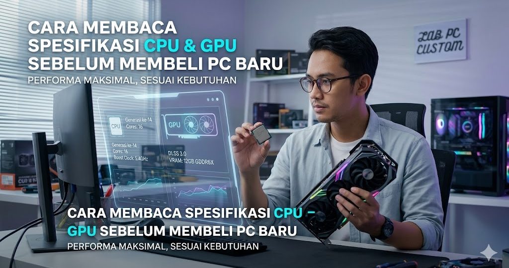 cara membaca spesifikasi CPU & GPU sebelum membeli PC baru