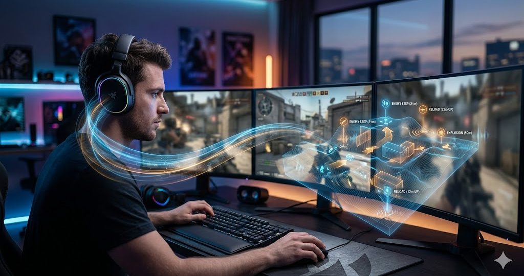 peran audio spatial dalam perangkat gaming untuk kompetitif
